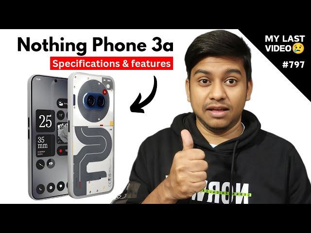 Upcoming Phone Nothing Phone 3A Specifications & Features Review | Nothing Phone 3A leaks