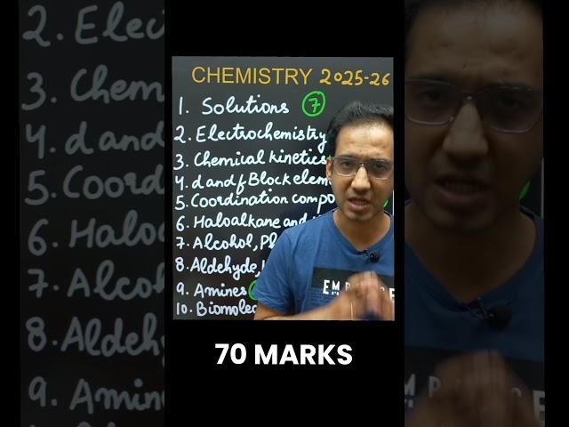 Chemistry Class 12th Cbse 2025-26 Syllabus #notes #detailed notes #ncert