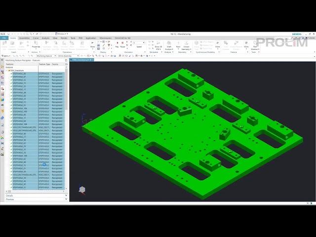 Feature Based Machining in NX CAM