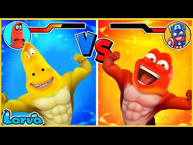 LARVA | Red and Yellow | CARTOON MOVIE FOR LIFE |THE BEST OF CARTOON | HILARIOUS CARTOON COMPILATION