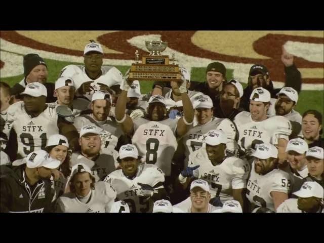 2015 AUS Football Loney Bowl Champs - StFX X-Men