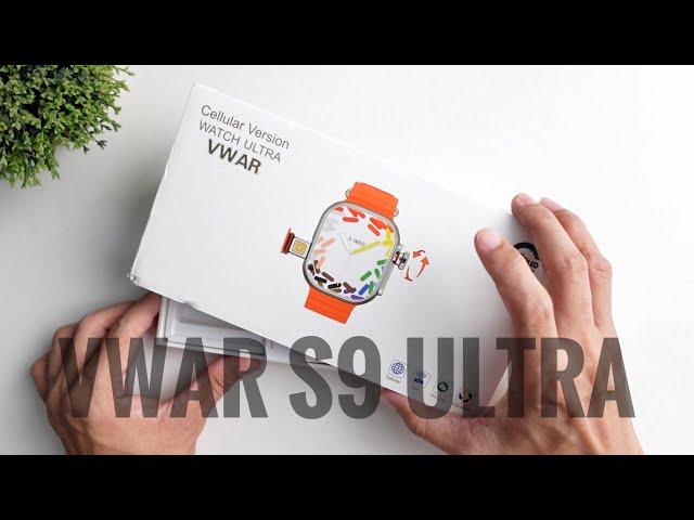 $80 ANDROID SMARTWATCH - VWAR S9 ULTRA Unboxing