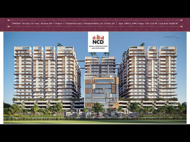 Royal Pavilion Work Progress  | Nikhila Constructions & Developers