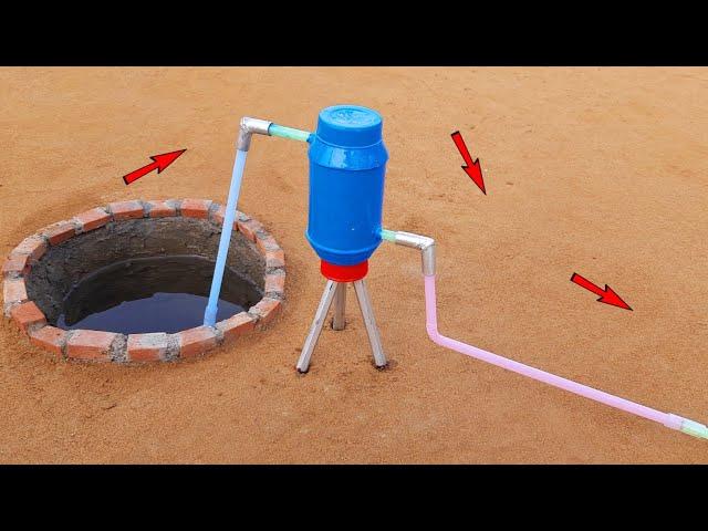 How to make free energy water pump | Science project | Diy water pump