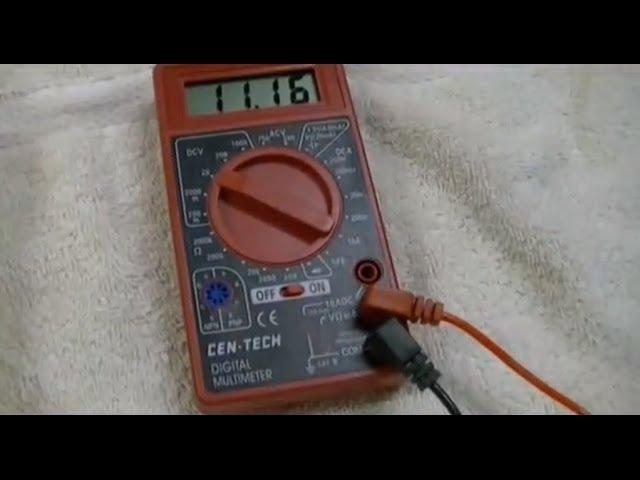 Harbor Freight - Cen-Tech 7 Function Digital Multimeter Review