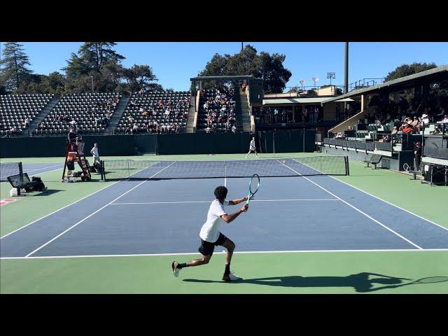 Samir Banerjee (Stanford) vs Carl Emil Overbeck (Cal)