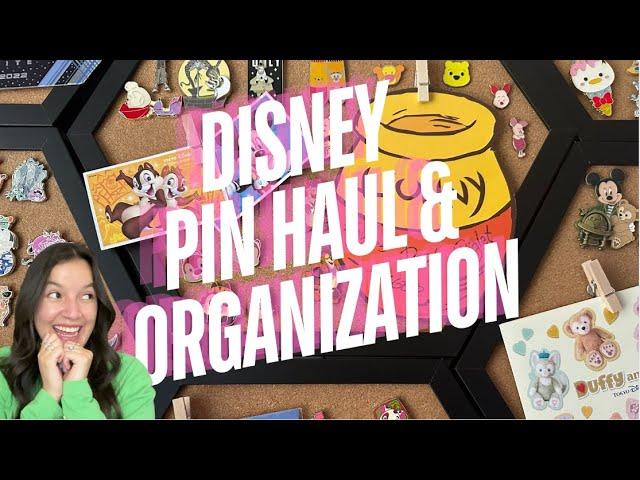 My ENTIRE Disney Pin Collection | Organizing My Disney Pin Boards | Showing ALL of my Disney Pins