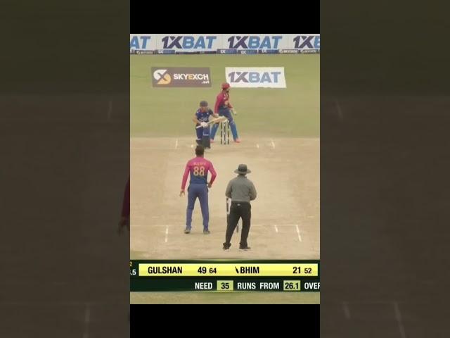 Mustafa vs Bhim sarki \\ Nepal vs UAE