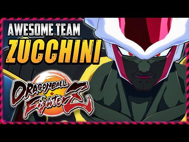 DBFZ  ZUCCHINI  AWESOME TEAM 【Dragon Ball FighterZ】+  @unclebardockDB