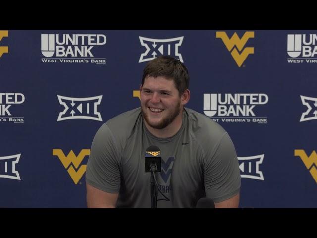 BlueGoldNews.com: WVU Football Zach Frazier 8/4/23