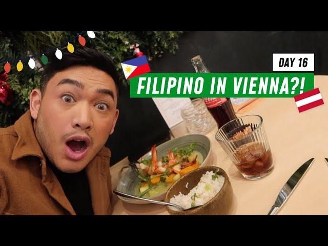 FILIPINOS IN AUSTRIA?! (Pinoy Food in Vienna, Filipino Interactions here) - #vlogmas2024 Day 16