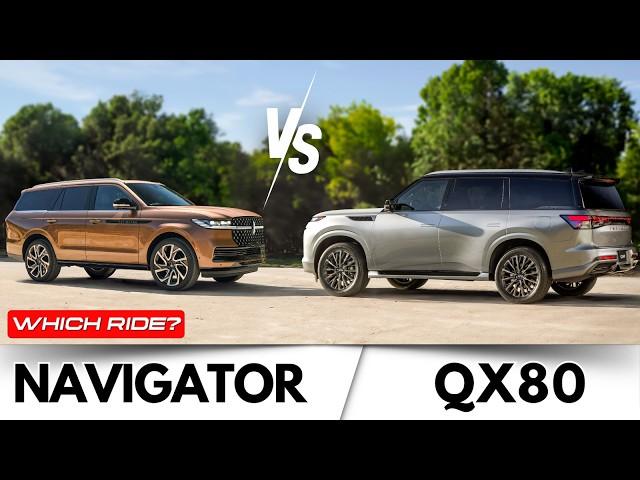 2025 Lincoln Navigator vs Infiniti QX80: Which is BETTER?