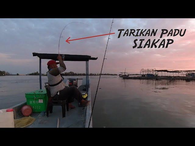 STRIKE SIAKAP SAMBIL MENAHAN KETAM NIPAH KUALA KURAU