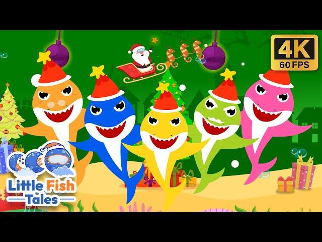 Christmas Sharks | Christmas Kids Song | Little Fish Tales | #christmas #babyshark