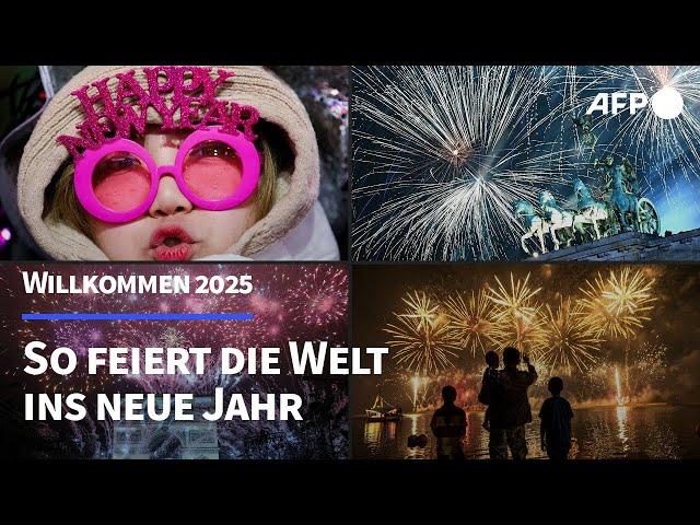 Willkommen 2025! So begrüßt die Welt das neue Jahr | AFP