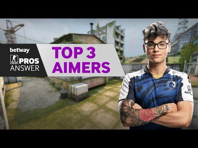 CSGO Pros Answer: Who Are The Top 3 Aimers?