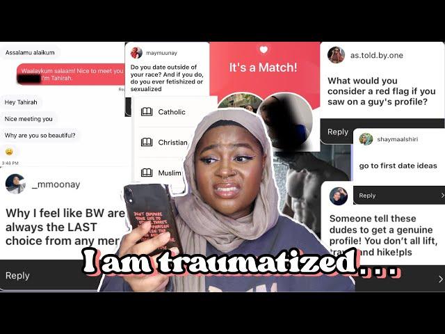 dating as a Black Muslim Woman is GHETTO AF! ‍️| GRWM: my experience on Hinge & Salams