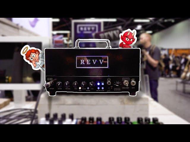 High Gain amp with HEAVENLY clean tones? Yes, it's possible! REVV at NAMM 2020