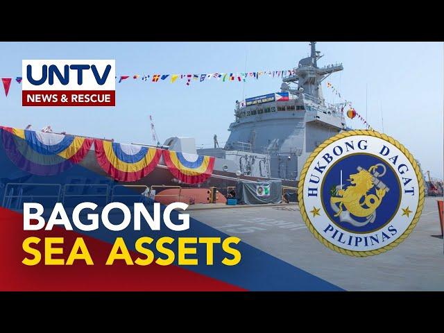 2 sea assets ng Philippine Navy, inilunsad sa South Korea