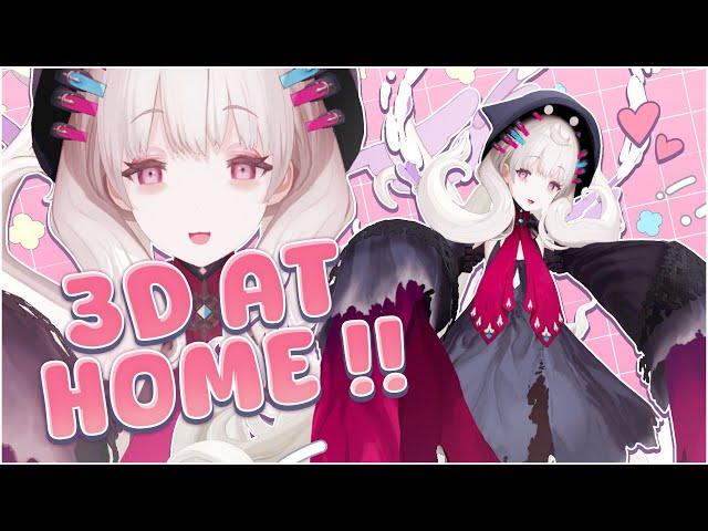 3D AT HOME IS HERE LOVES !!!! 【NIJISANJI EN | Reimu Endou】