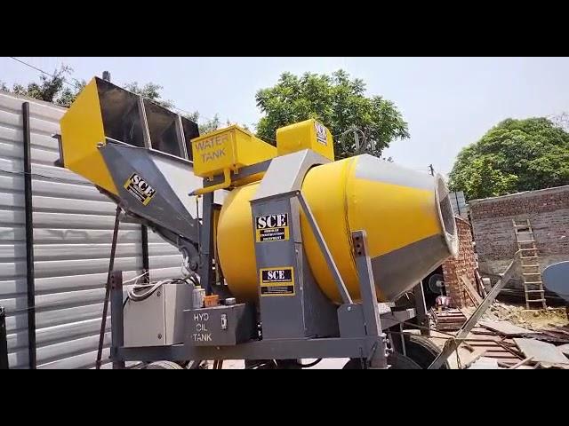 REVERSIBLE DRUM CONCRETE MIXER | RM 800 RM 1050 RM 1400 MINI MOBILE CONCRETE BATCHING PLANT SHRIRAM