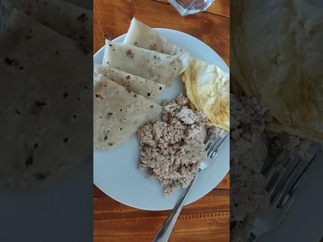 Мальдивы. Завтрак в гесте Оримас Ретрит, остров Тулусду. Тутси-диеты и путешествия. @tutsi-dieti