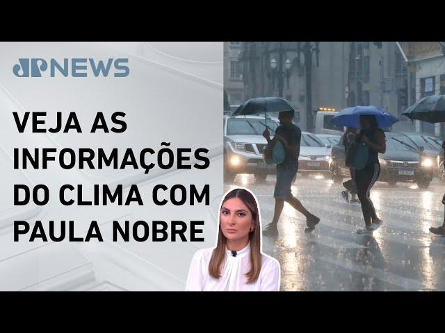 Alerta de chuvas fortes em São Paulo | Previsão do Tempo