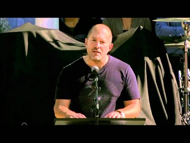 Jonathan Ive - Tribute to Steve Jobs