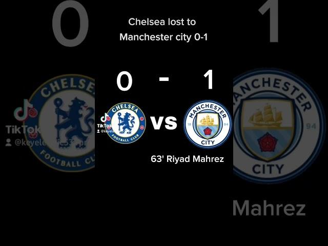 Chelsea vs Manchester City #chelseafc  #chelsea #englishpremierleague #mancity #manchestercity