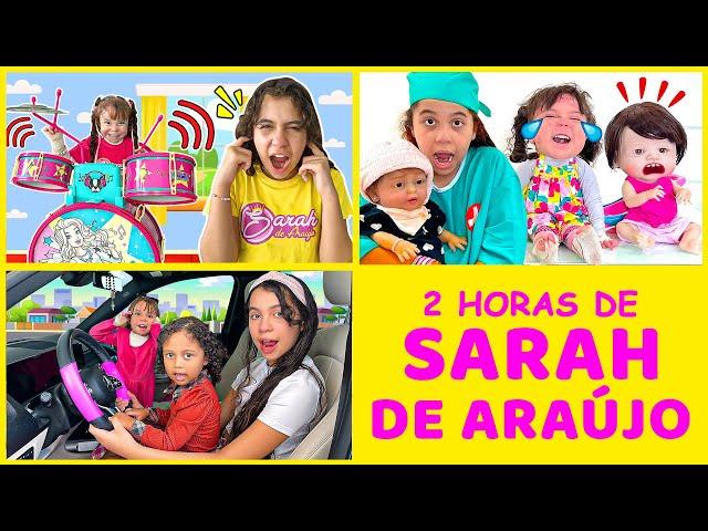 SARAH DE ARAÚJO em HISTÓRIAS sobre BRINCADEIRAS E DIVERSÃO para crianças | Funny Story for Kids