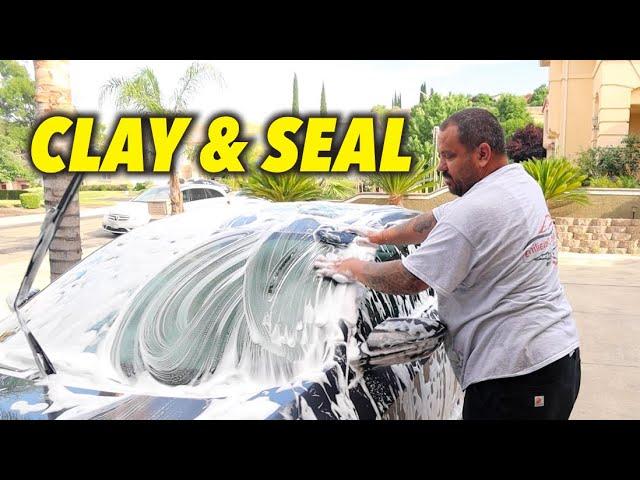 Achieve Perfect Car Shine with My Clay and Seal Detailing Package