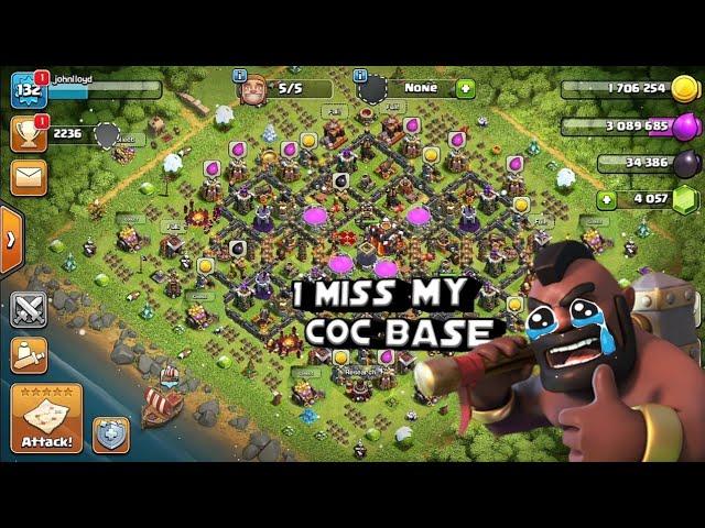 Visiting my Clash of Clans base after 2 Years! | COC Dead Base |