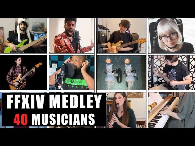 Final Fantasy XIV Medley with 40 Musicians - Welcome Back Soken