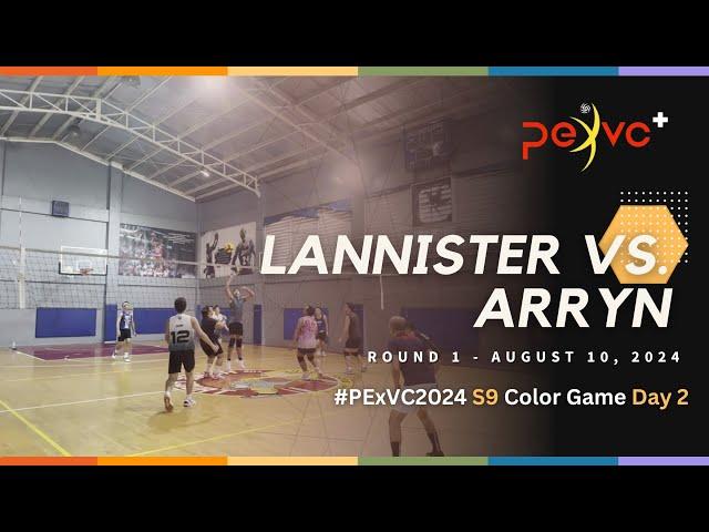 PExVC+ S9 Color Game Day 2: Round 1 - Lannister vs. Arryn