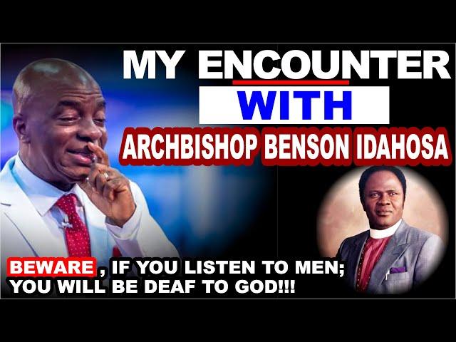 My encounter with Archbishop Benson Idahosa | Bishop David Oyedepo