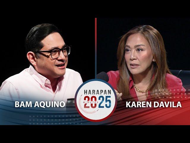 HARAPAN 2025: Bam Aquino with Karen Davila