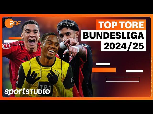 Top Tore der Bundesliga 2024/25 bis zur Winterpause | sportstudio