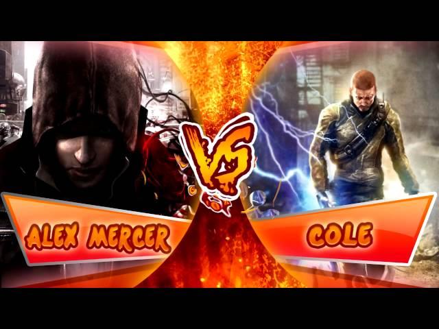 ALEX MERCER VS COLE | BATALLA DE HEROES | Zarcort (Con cyclo)