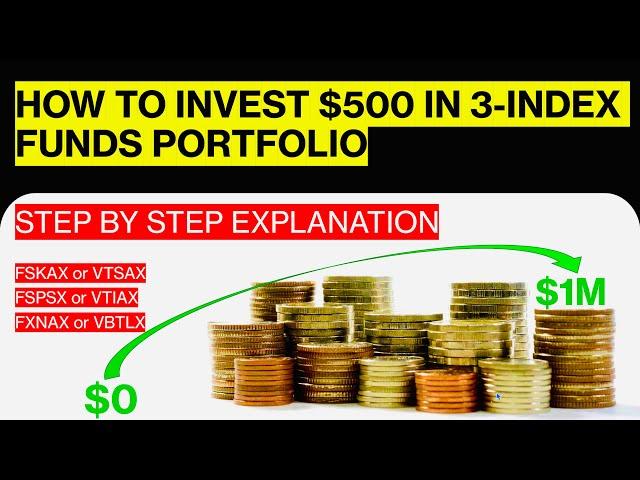 how to invest index funds for beginners in 10 minutes (Fidelity vs. Vanguard)