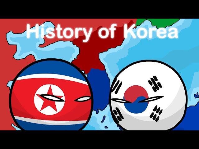 Countryballs - History of Korea