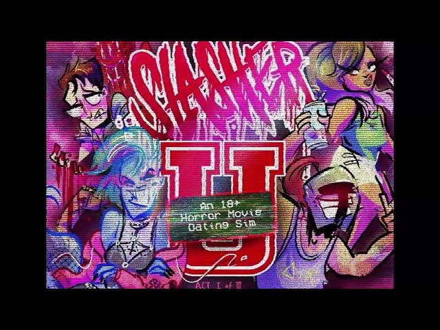 SLASHER U Act 1 Trailer: Recut w/ Sawyer! [A Horror Movie RPG Dating Sim]