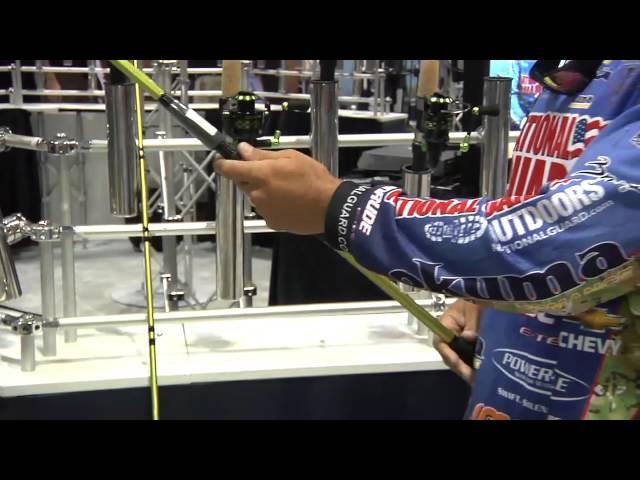 New Okuma C3-40x Rods with Scott Martin ICAST 2012