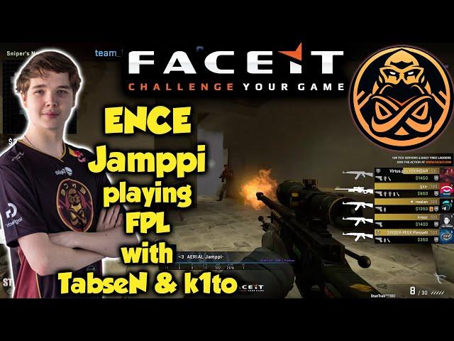 ENCE Jamppi ON FIRE at Faceit with TabseN & k1to