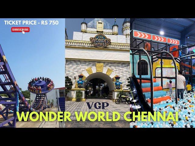 VGP WONDER WORLD IN CHENNAI | TRAMPOLINE PARK | THRILLING RIDES | ECR | THE MADRAS EATS