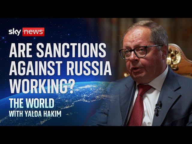 Sanctions against Russia failed to achieve goals, claims Moscow's UK ambassador