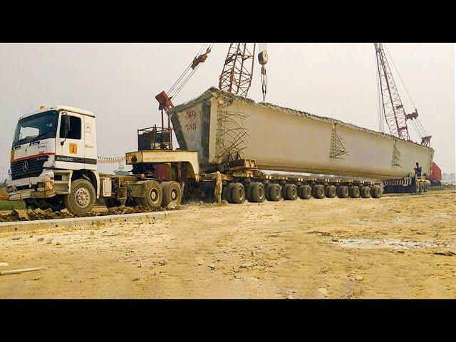 Extreme Dangerous Transport Operations Oversize Truck Skills, World Biggest Heavy Equipment Machines