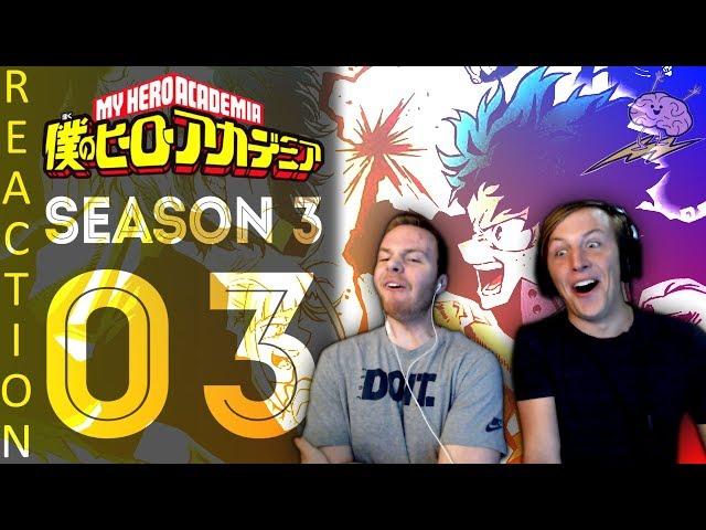 SOS Bros React - My Hero Academia Season 3 Episode 3 - Revelry in the Dark!!