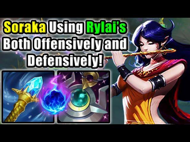 Soraka Using Rylai's for Offense and Defense!! | Diamond Support | Patch 14.13