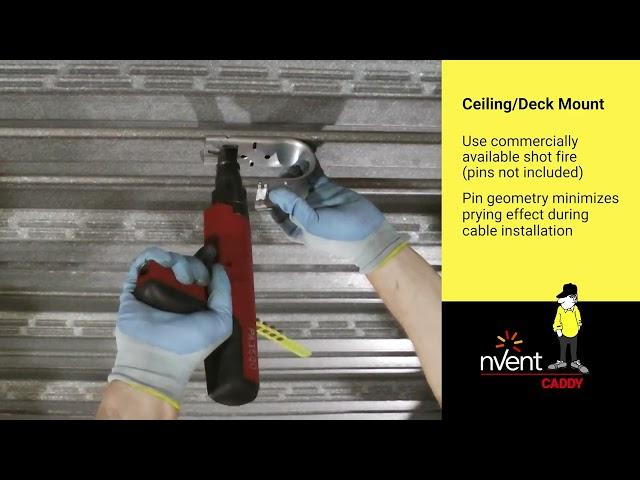 nVent CADDY CAT32HP J-Hook with Versa-Mount Technology