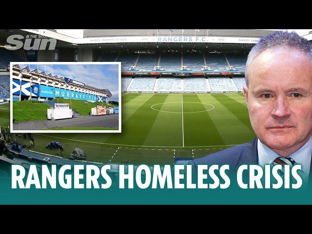 Rangers scrambling to find temporary stadium as Ibrox NOT available for all of August